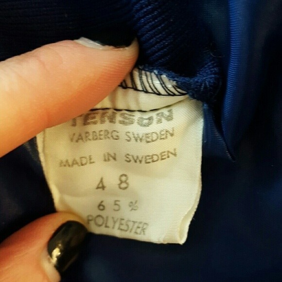 Vintage 80's Tenson Swedish Track Jacket - Picture 6 of 8